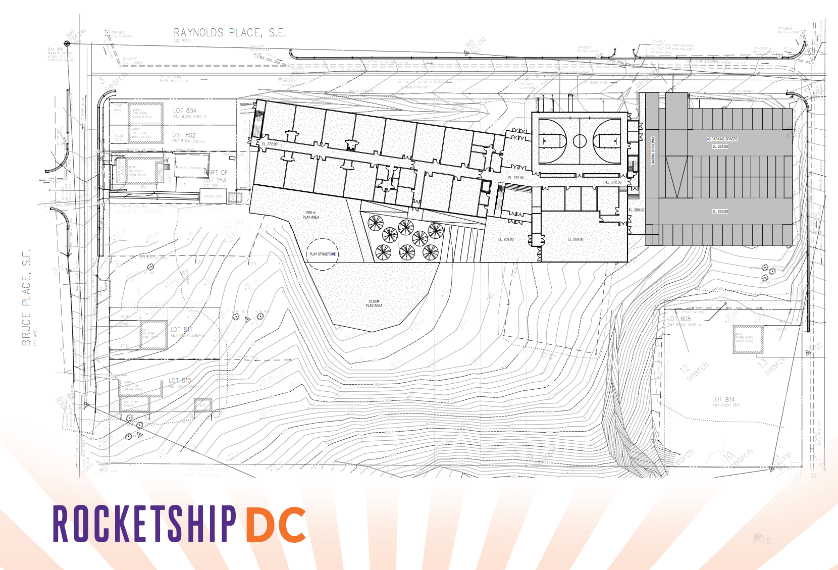 The building will sit on top of a hill looking out over a forest, part of a green way connecting the Smithsonian Anacostia Community Museum to Fort Stanton Park to Fort Davis Park, all the way to Fort Dupont Park. 