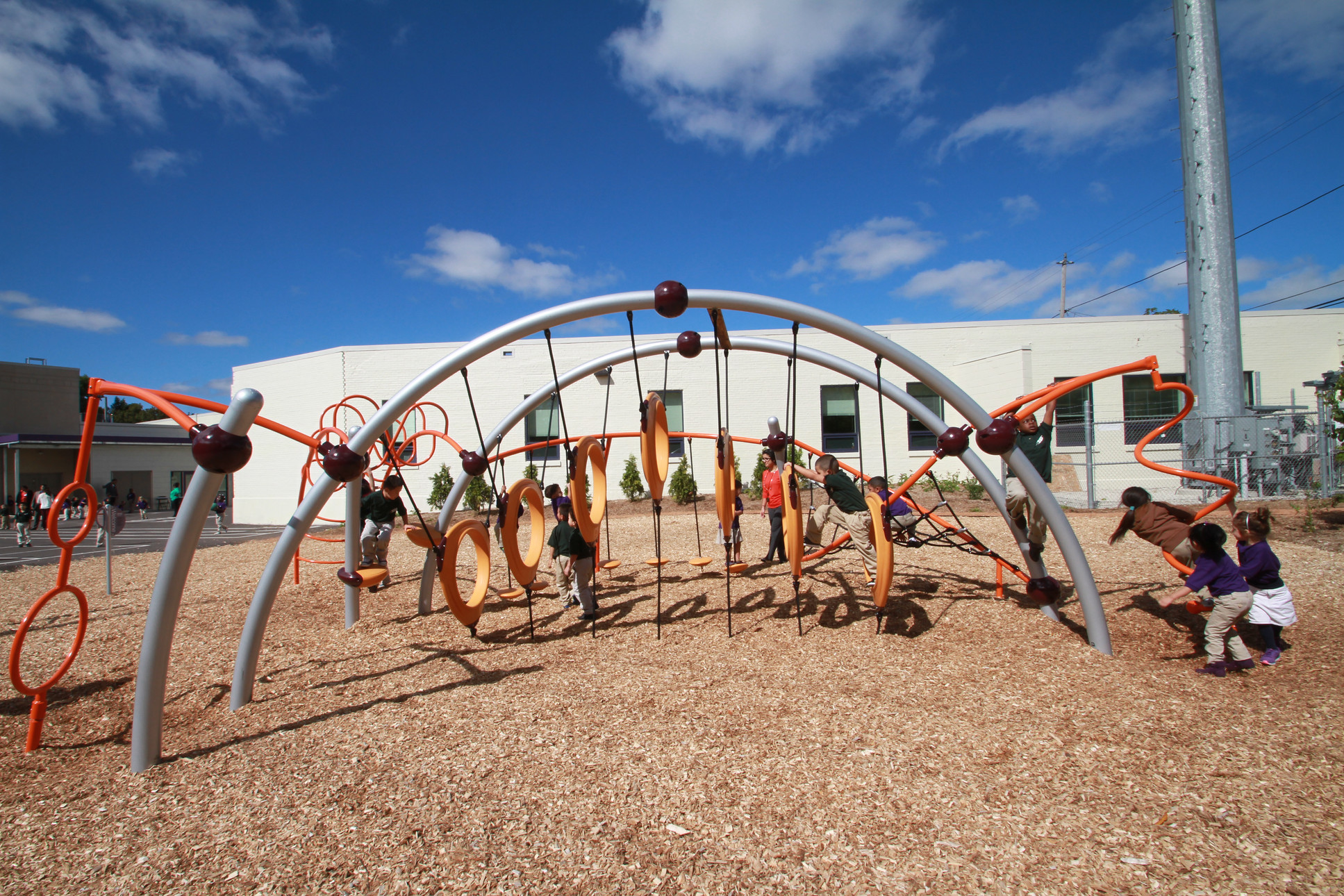 The playground at Milwaukee's Southside Community Prep.