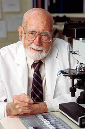 E. Donnall Thomas, M.D. won the 1990 Nobel Prize in physiology & medicine for his pioneering work in bone-marrow transplantation to cure leukemias and other blood cancers.